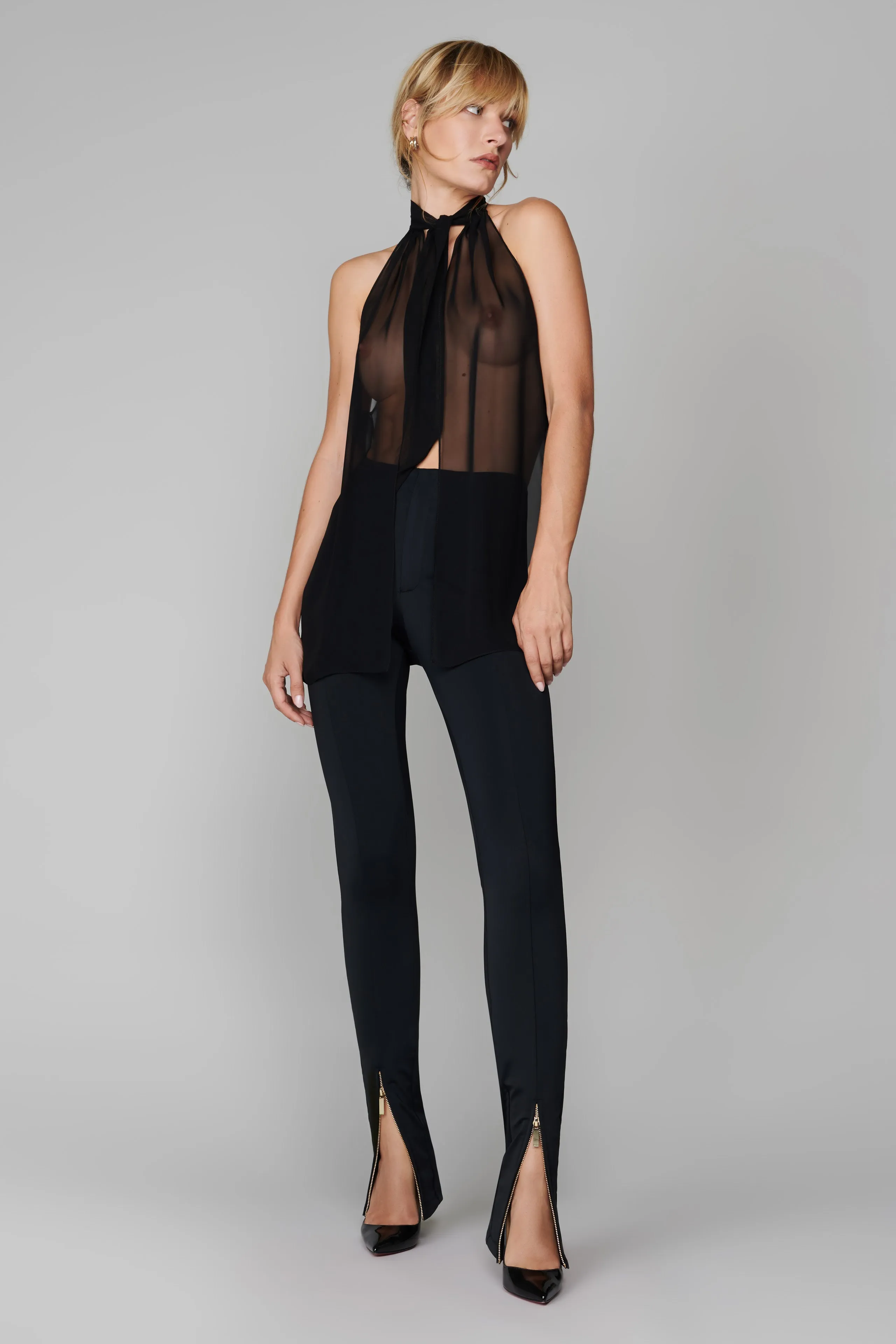 013 Transparent blouse - Le Vestiaire
