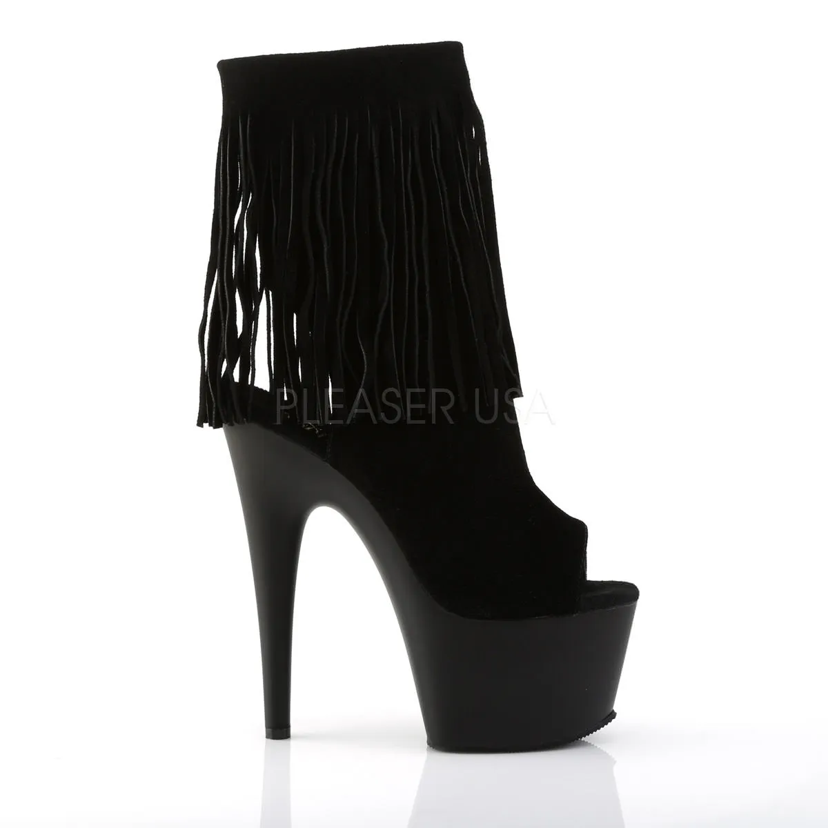 7 Inch Heel ADORE-1019 Black Suede