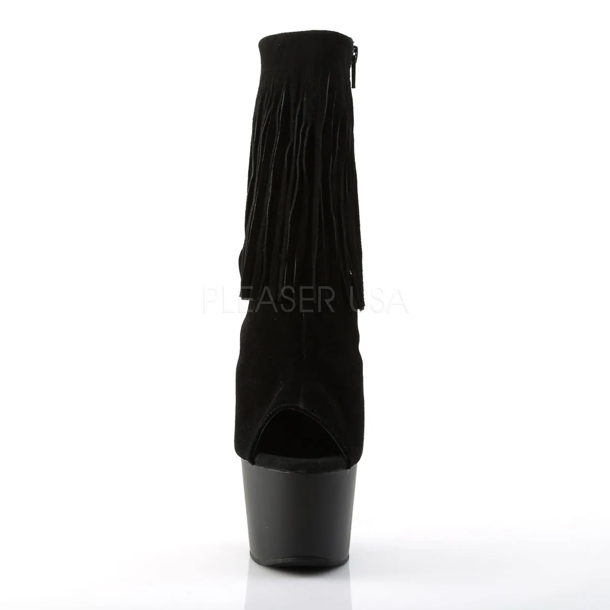 7 Inch Heel ADORE-1019 Black Suede