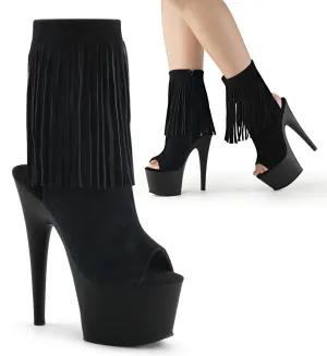 7 Inch Heel ADORE-1019 Black Suede
