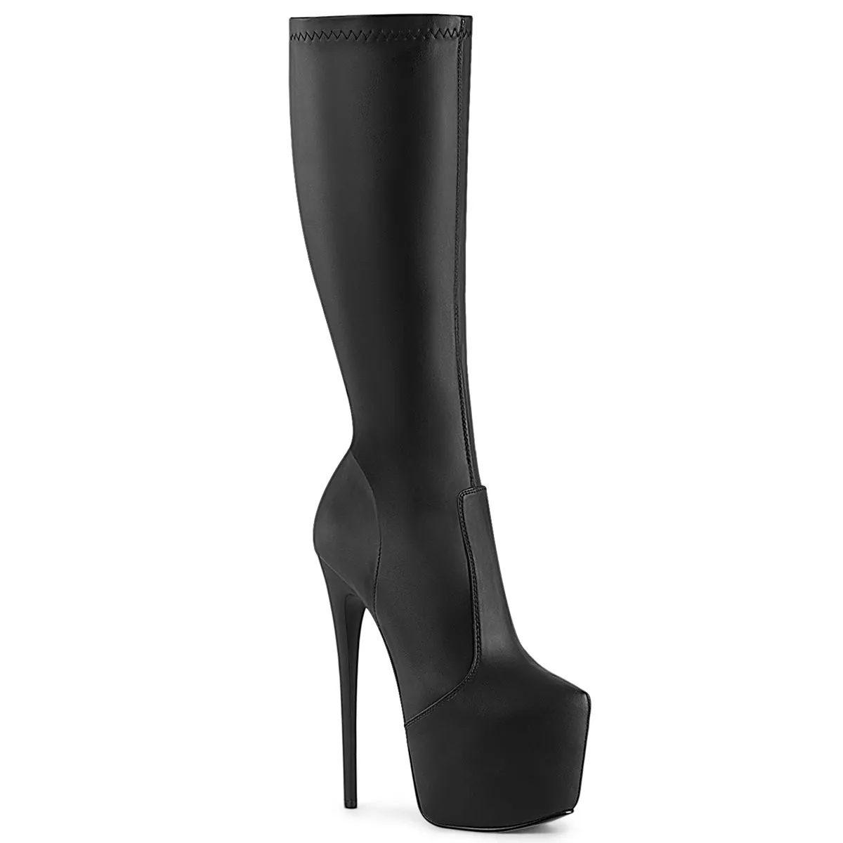 7 Inch Heel JUBILANT-2000 Black Pu