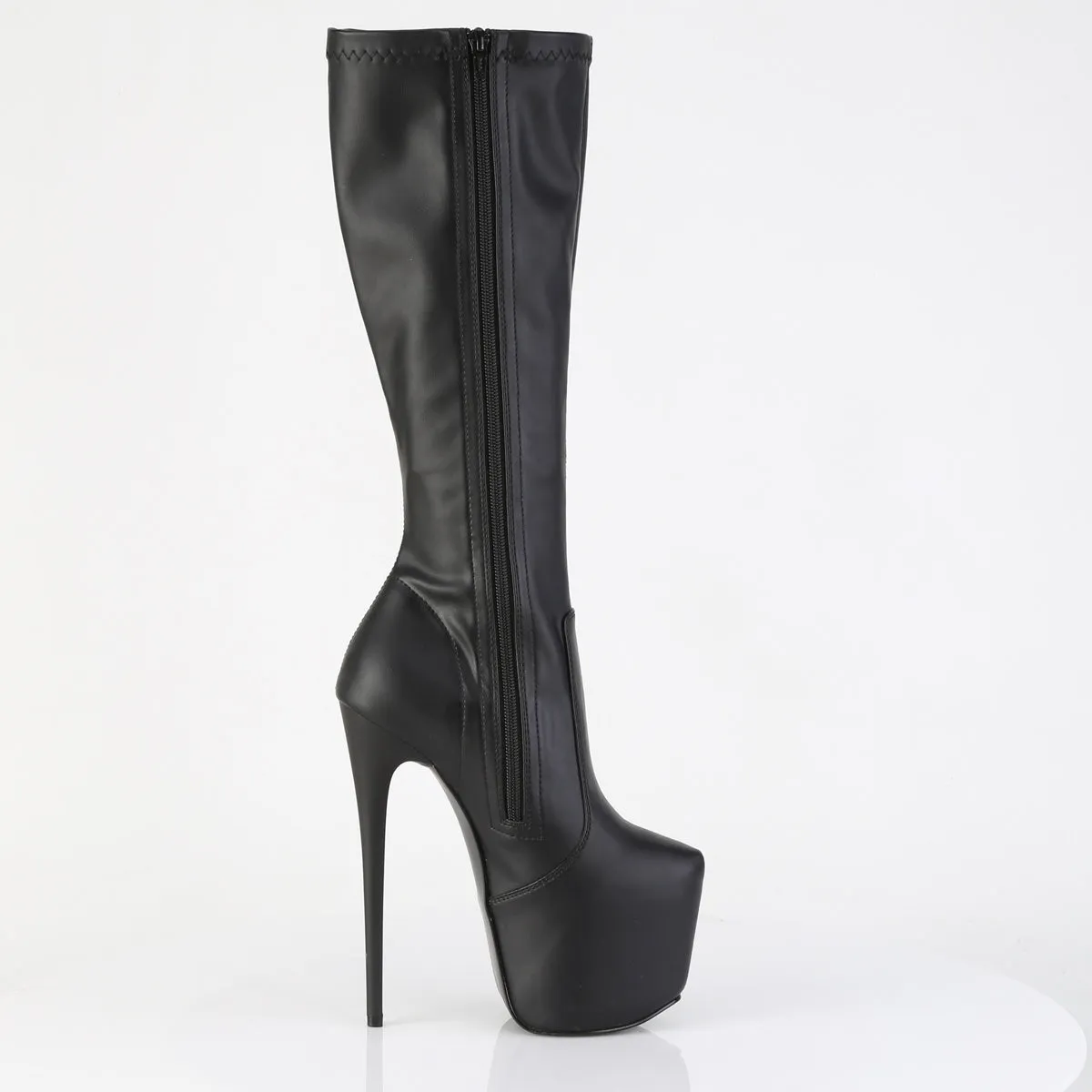 7 Inch Heel JUBILANT-2000 Black Pu