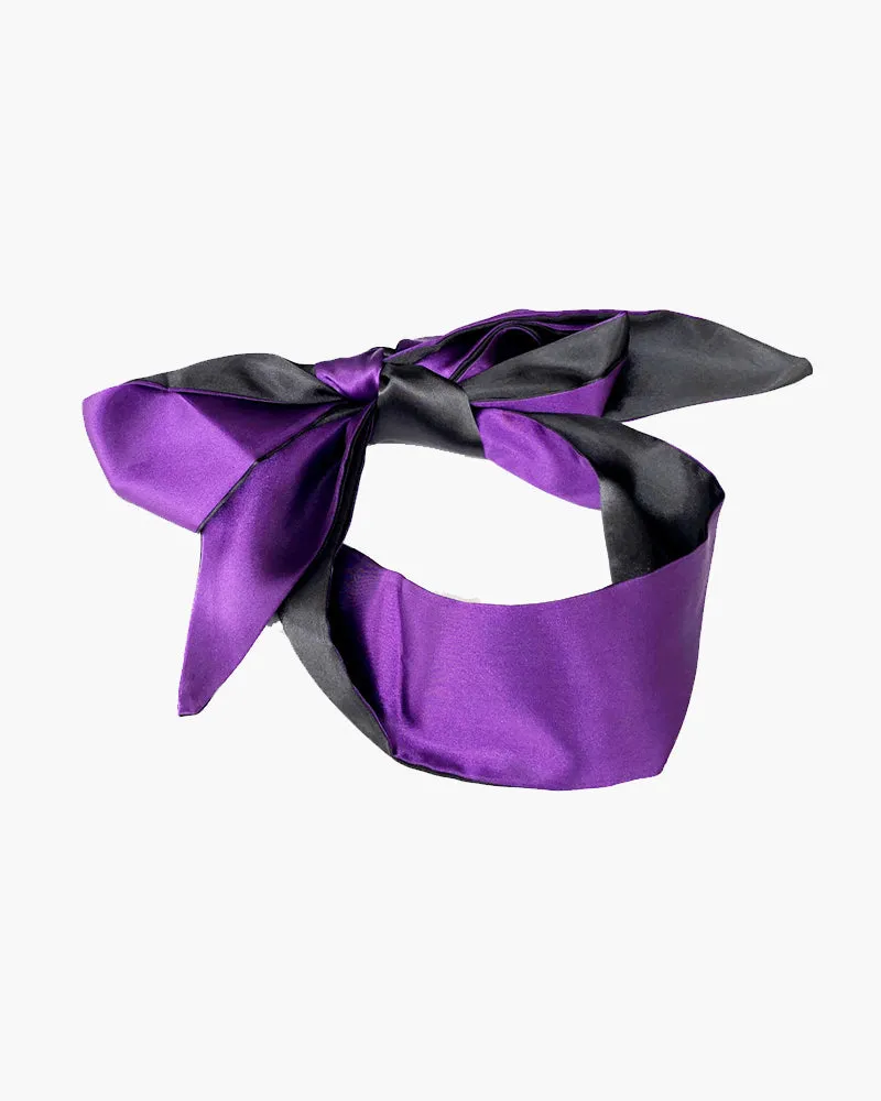 Adjustable 62 Satin Silk Eye Mask Kit