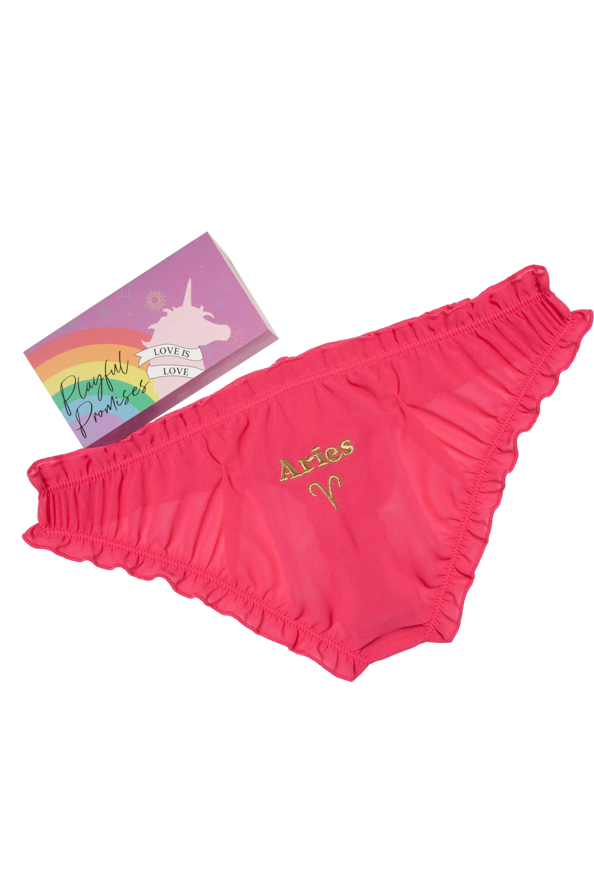 Aries Chiffon Star Sign Knickers