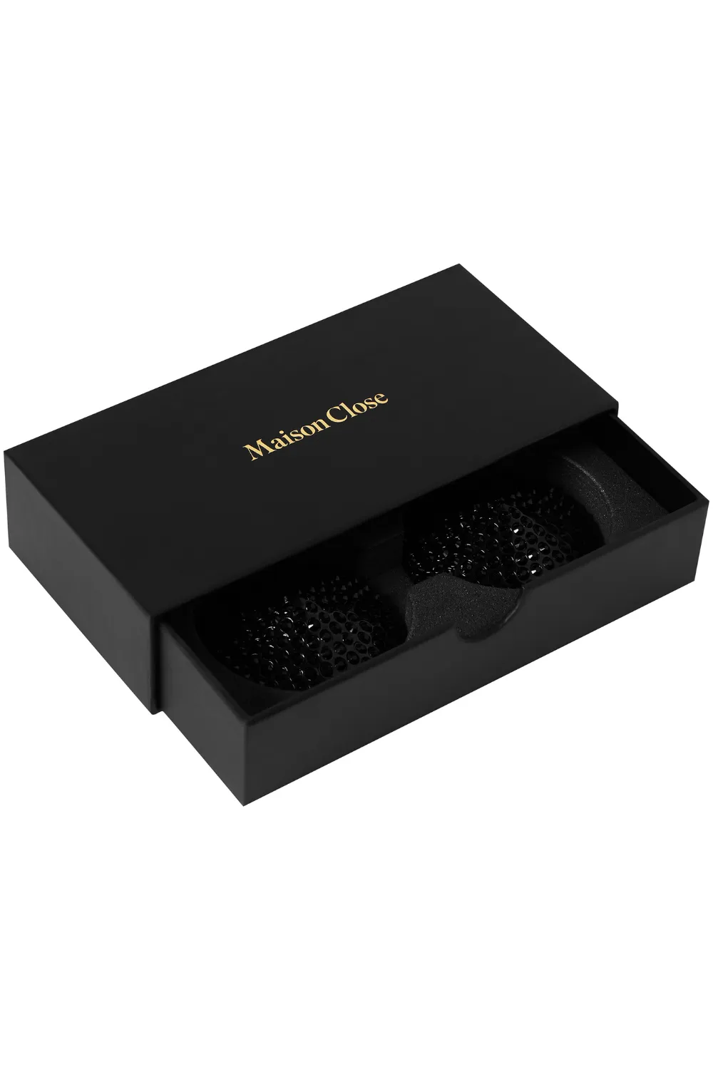 Black Rhinestone Nipple Pasties