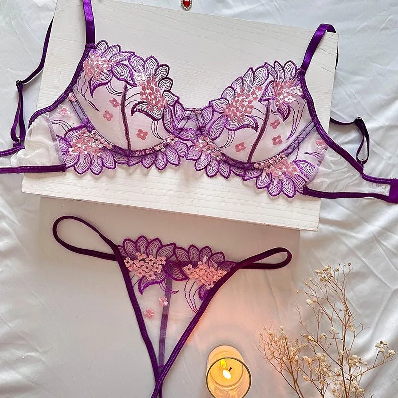Botanic Babe Garden Embroidered Lingerie