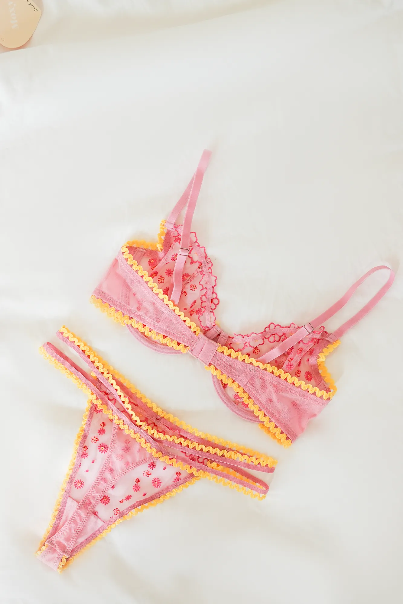 Colorful Lingerie Set