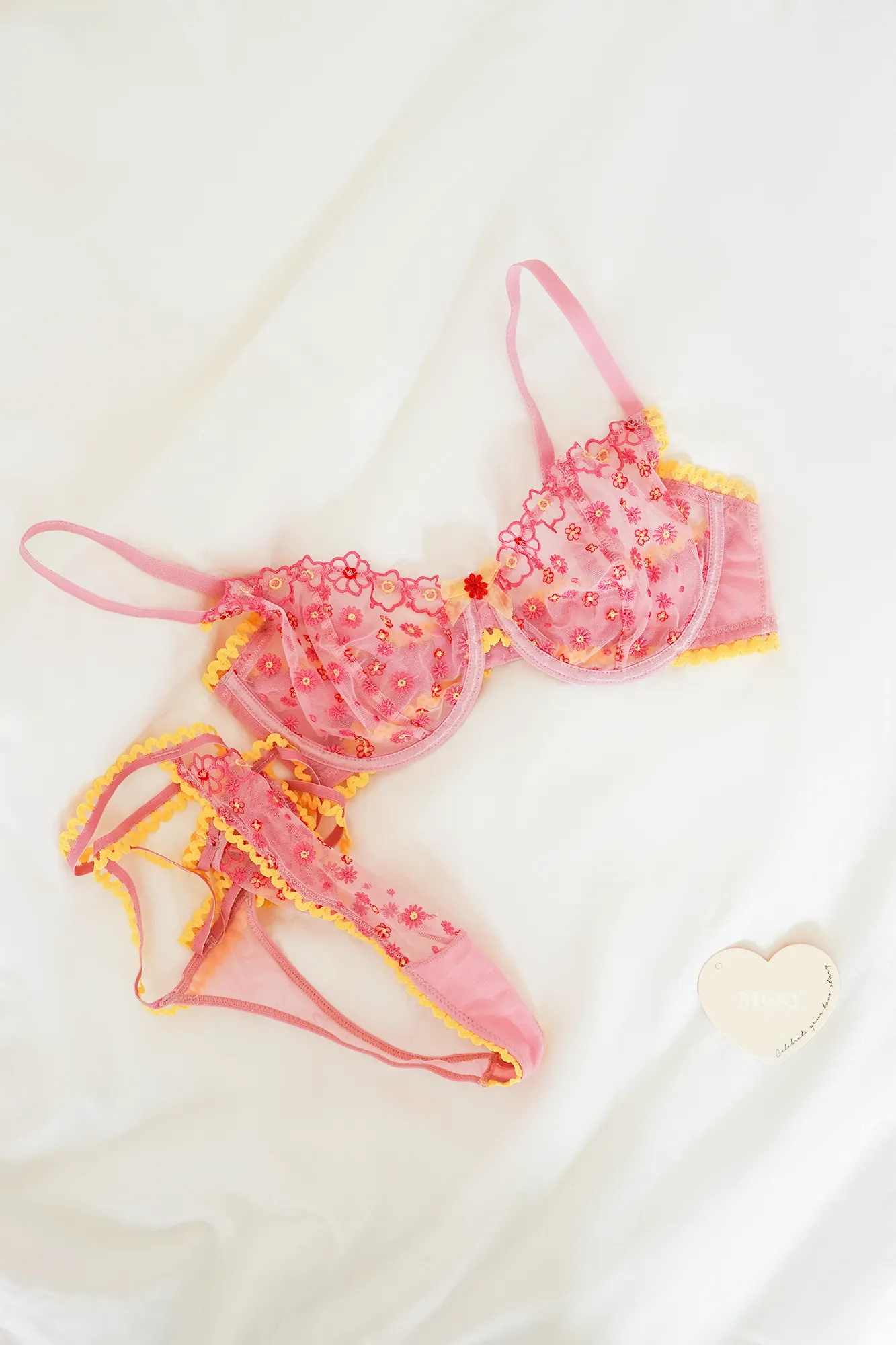 Colorful Lingerie Set