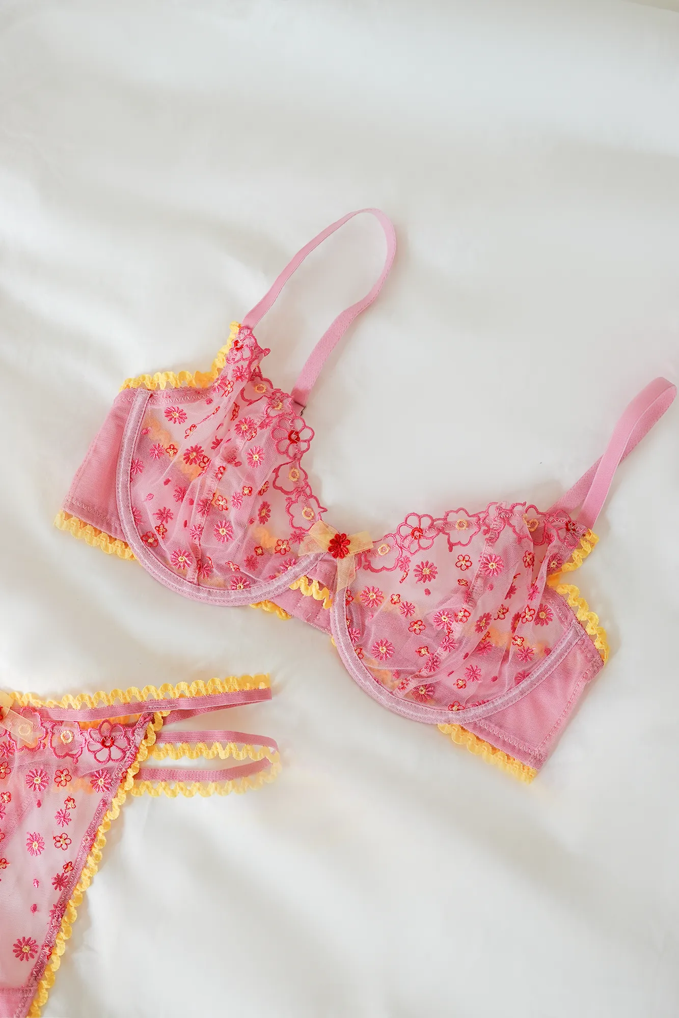 Colorful Lingerie Set