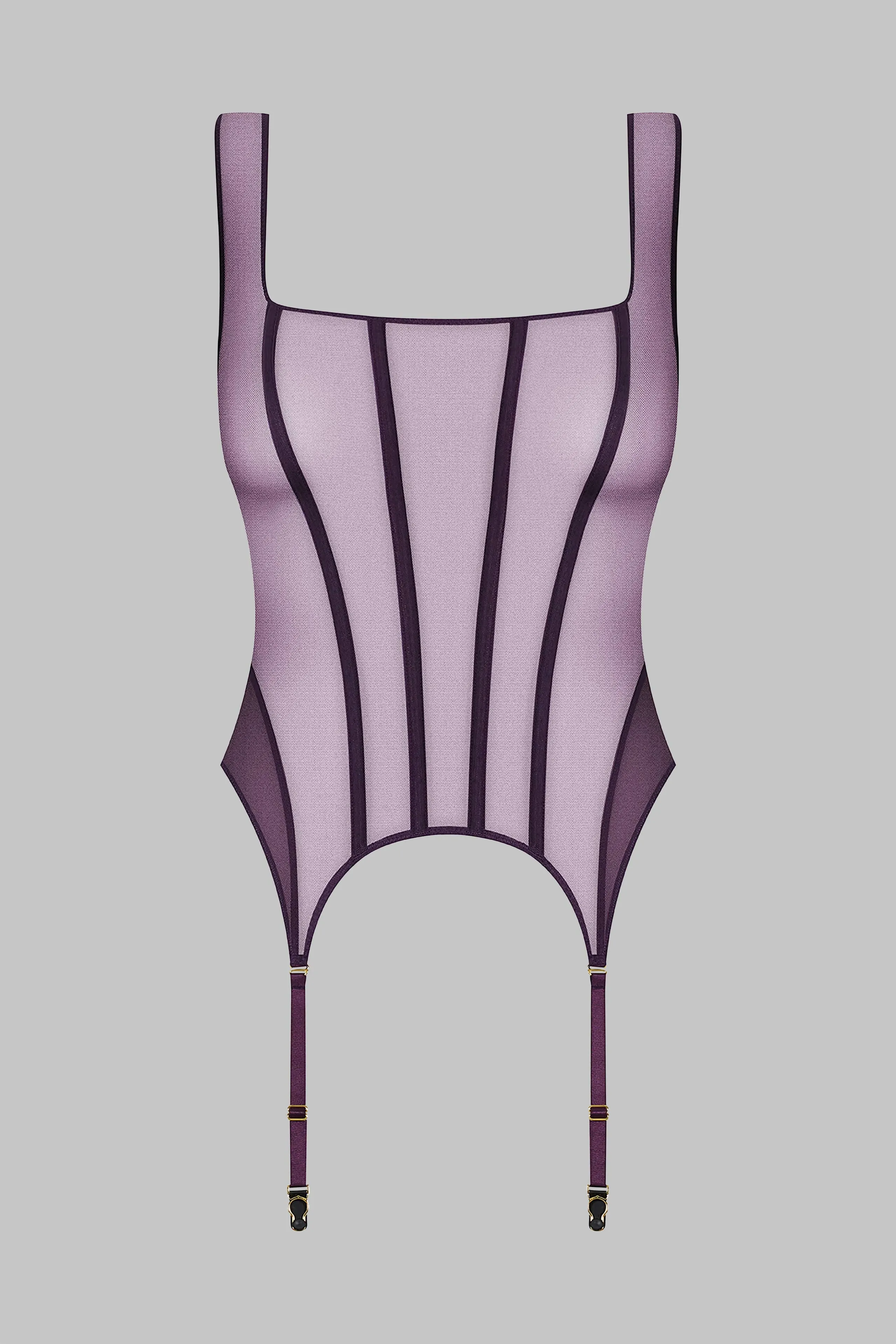 Corset with garter belt - L'Amoureuse