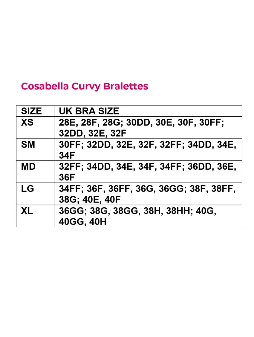 Cosabella Forte Curvy Padded Bralette