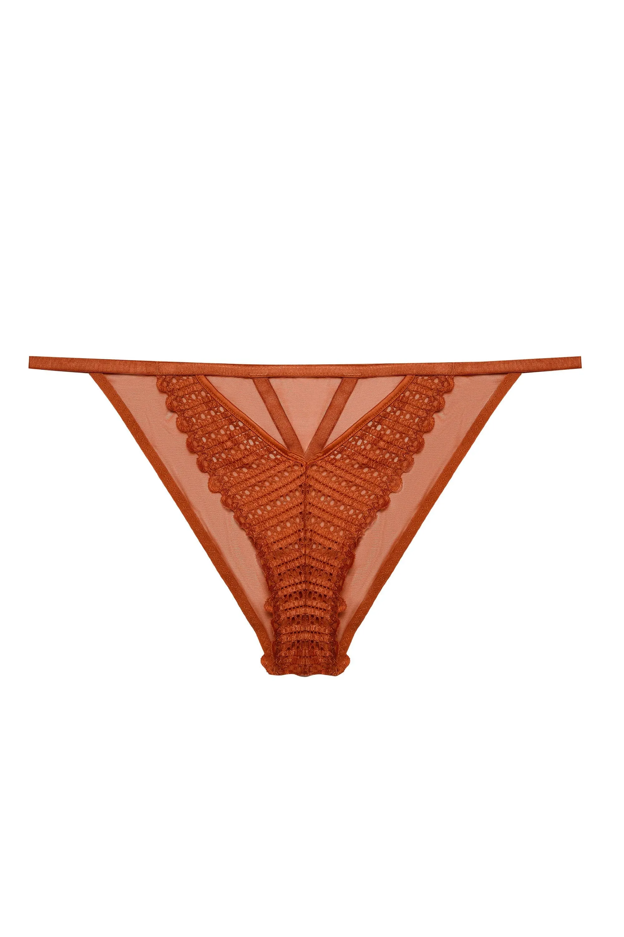 Ellie Rust Cut Out Brief