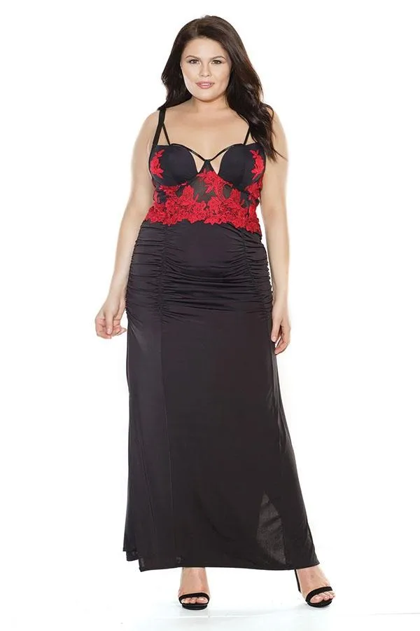 Embroidered Gown