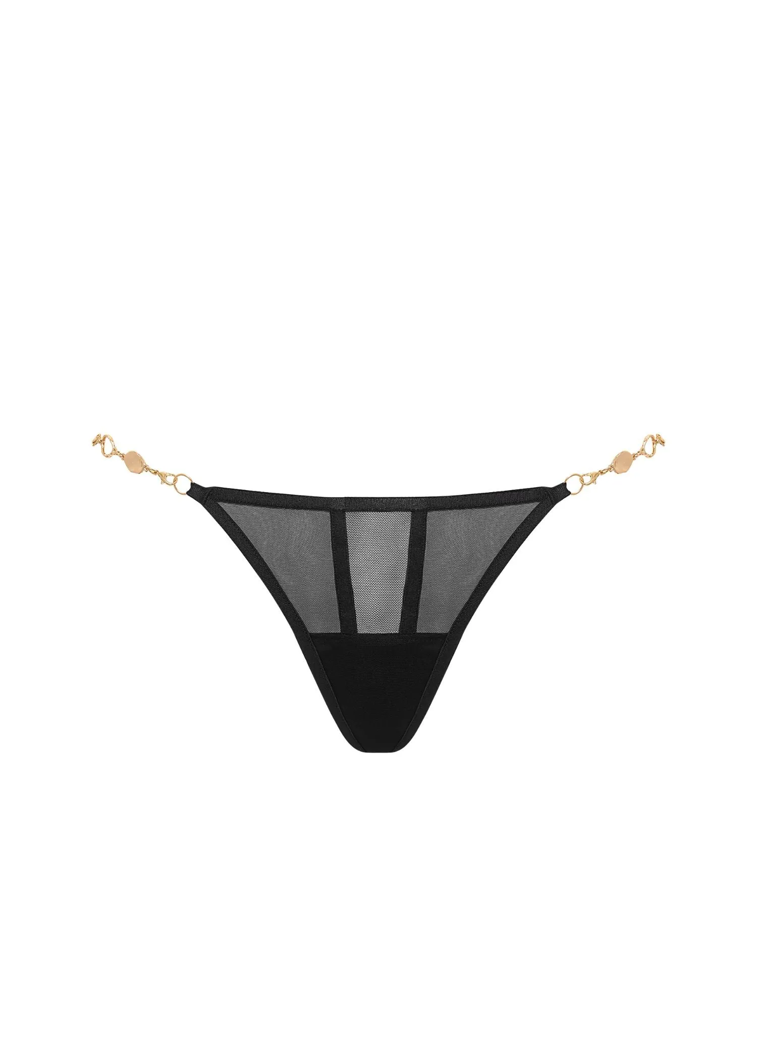 Emery Thong (Black/Gold)