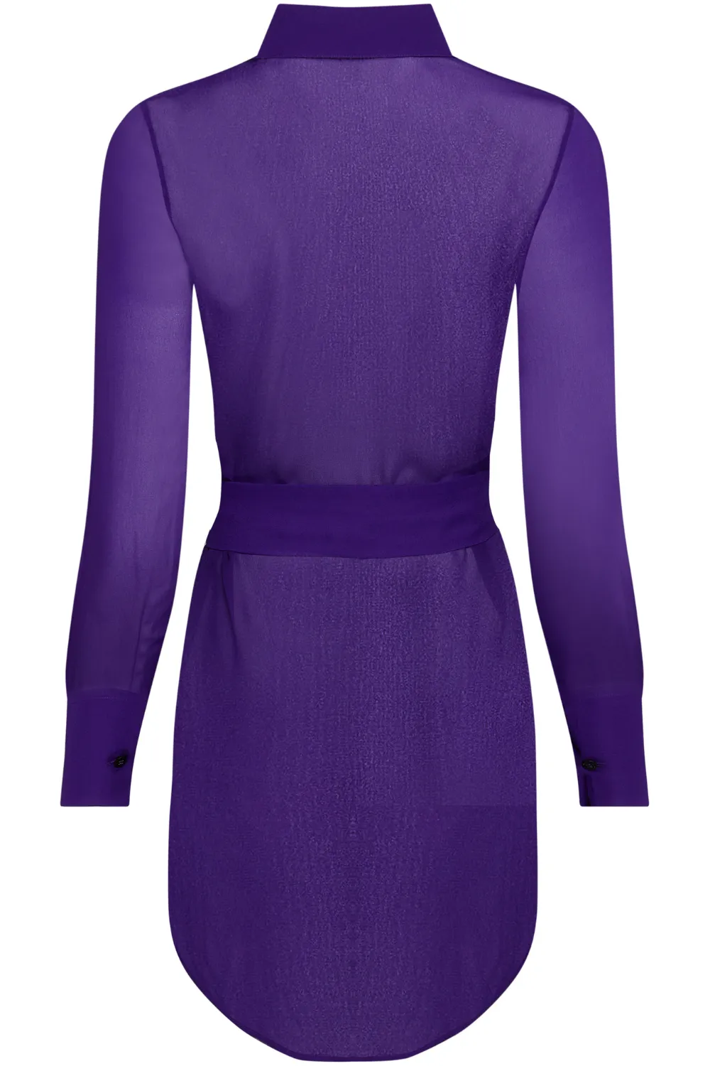 Fever Beach Shirt Dress in Purple