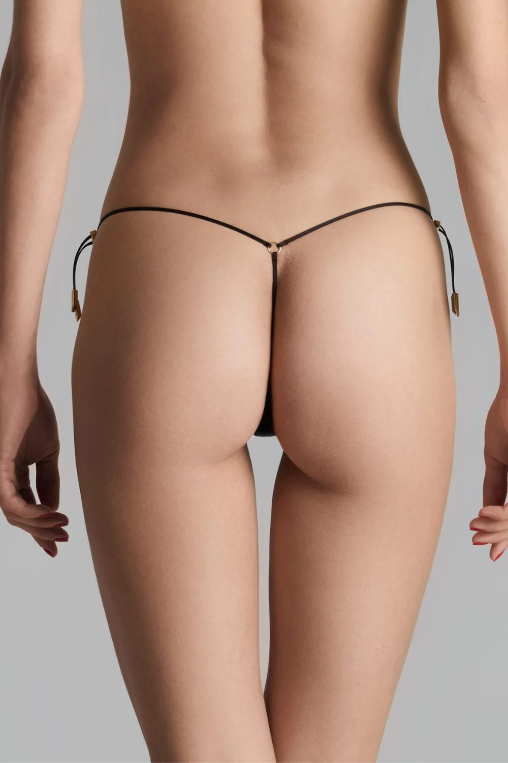 French Kiss Micro Thong Black