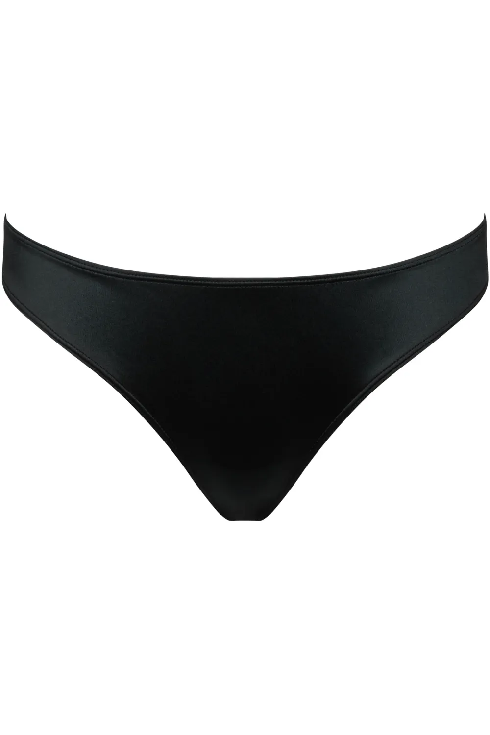 Glow Tanga Bikini Bottom in Black