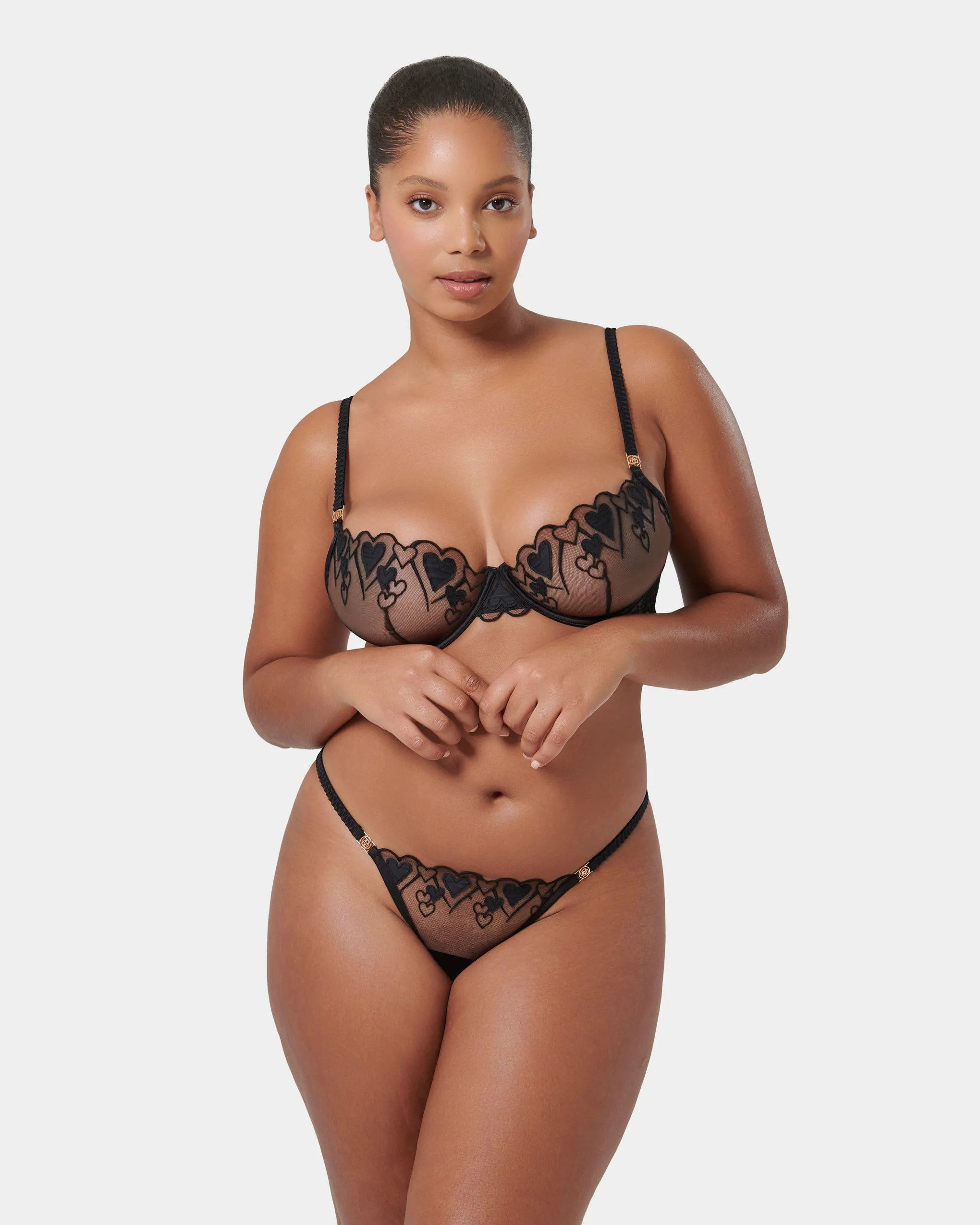 Harlow Thong Black