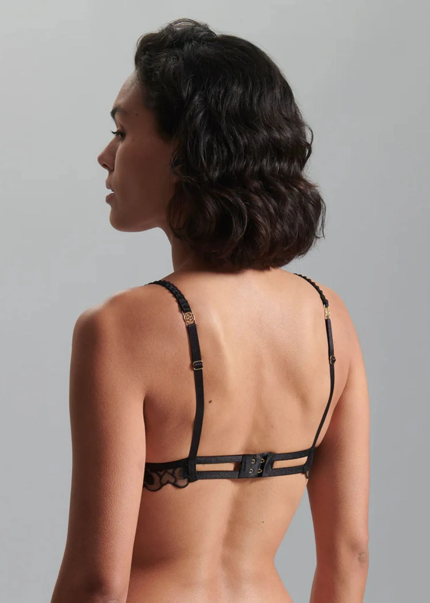 Harlow Wired Bra (Black)