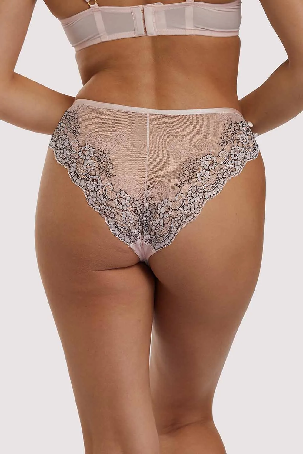 Jenny Graphic Lace Blush Brief