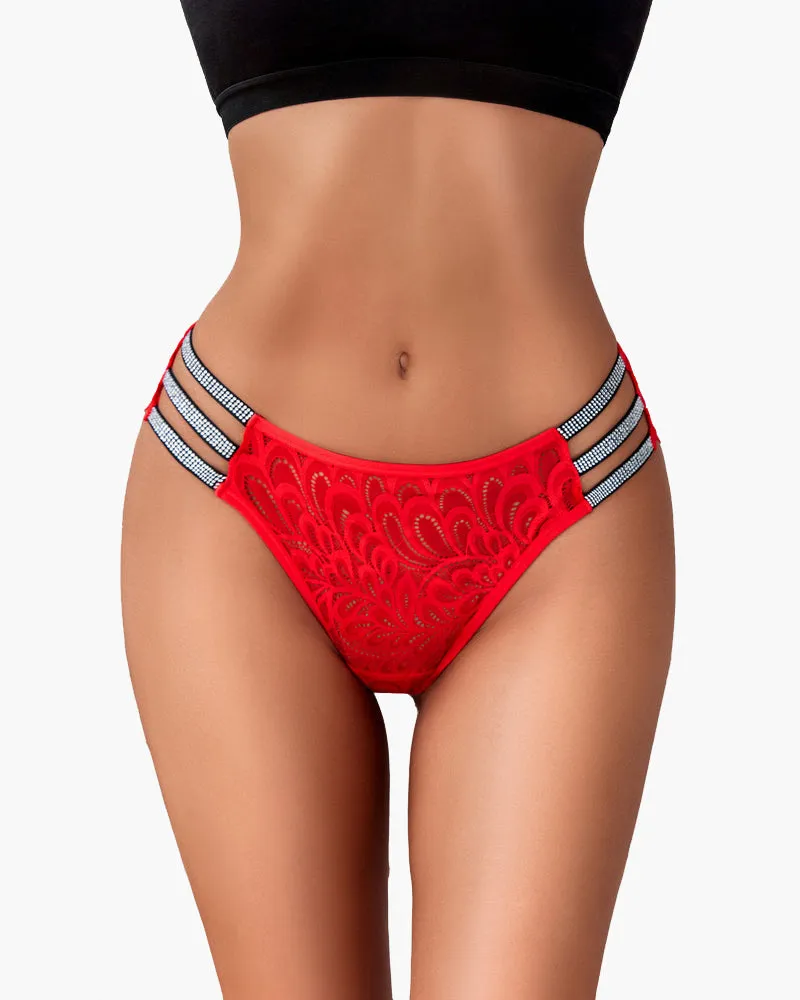 Lace Glitter Panty