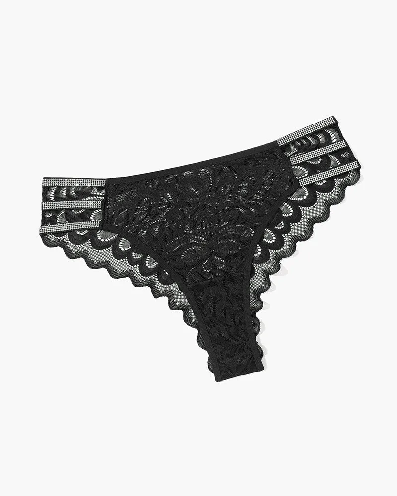 Lace Glitter Panty