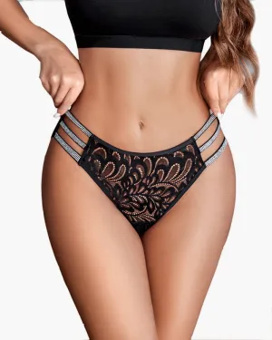 Lace Glitter Panty