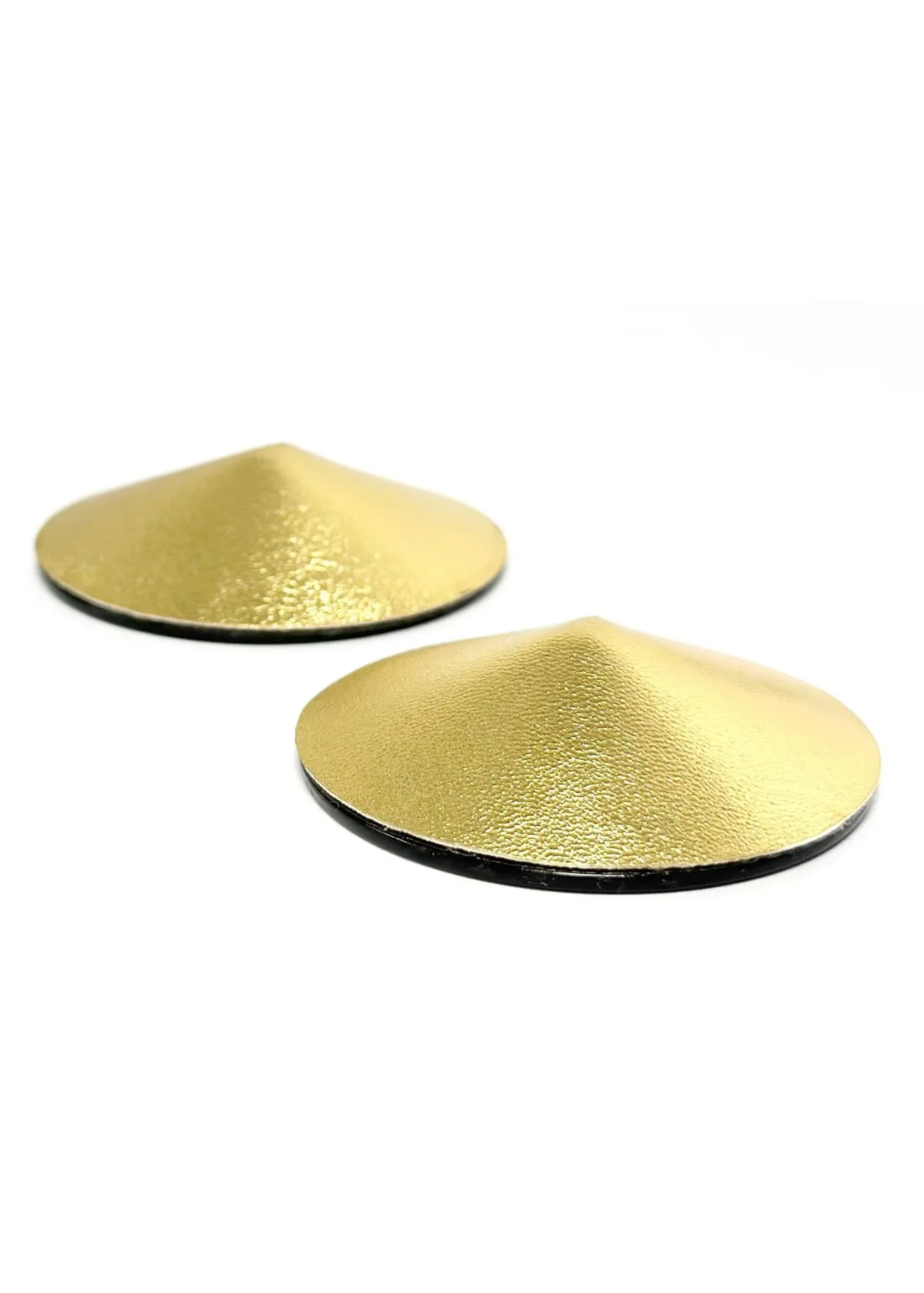 Leather Nipple Cover (Gold)