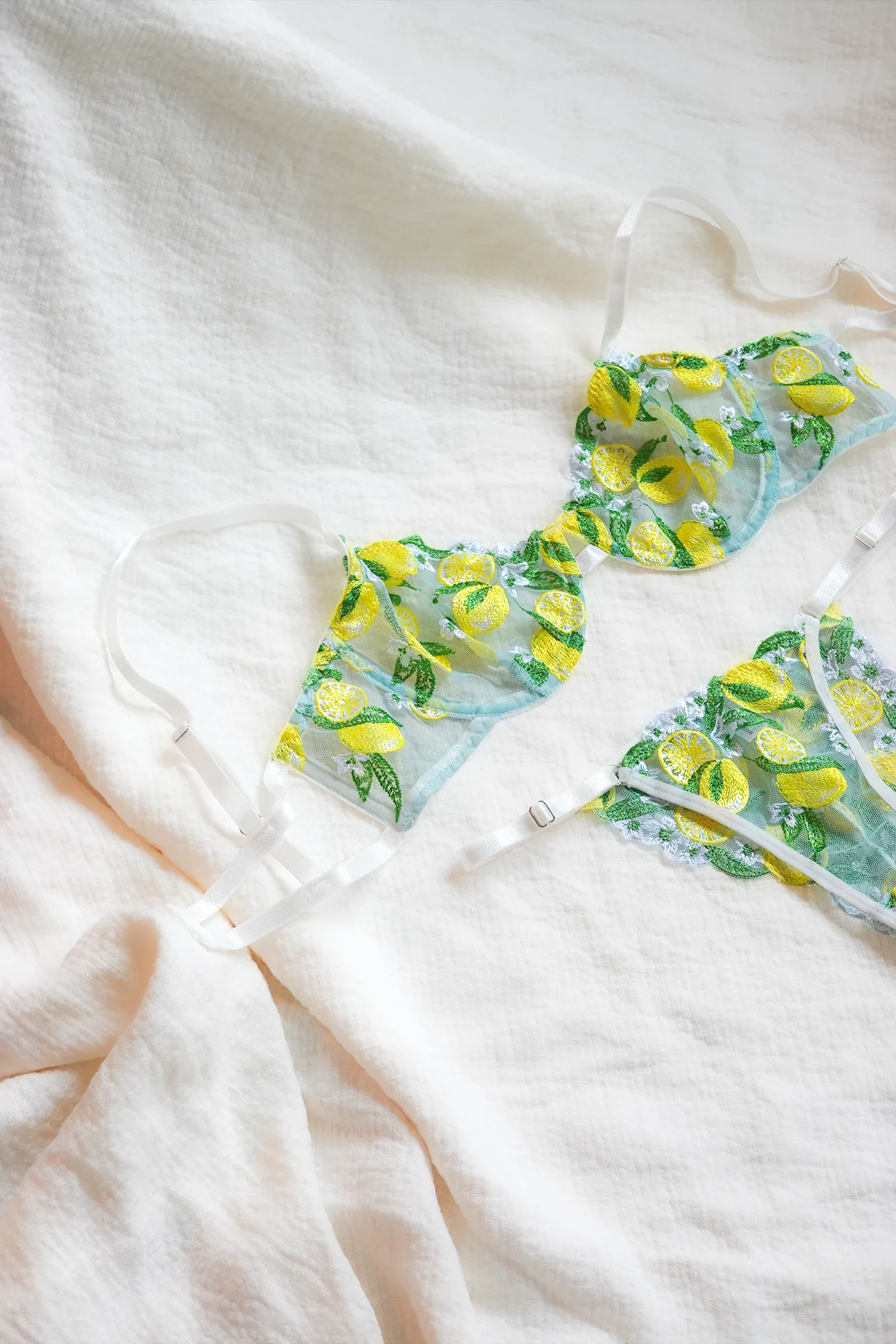 Lemon Lingerie Set