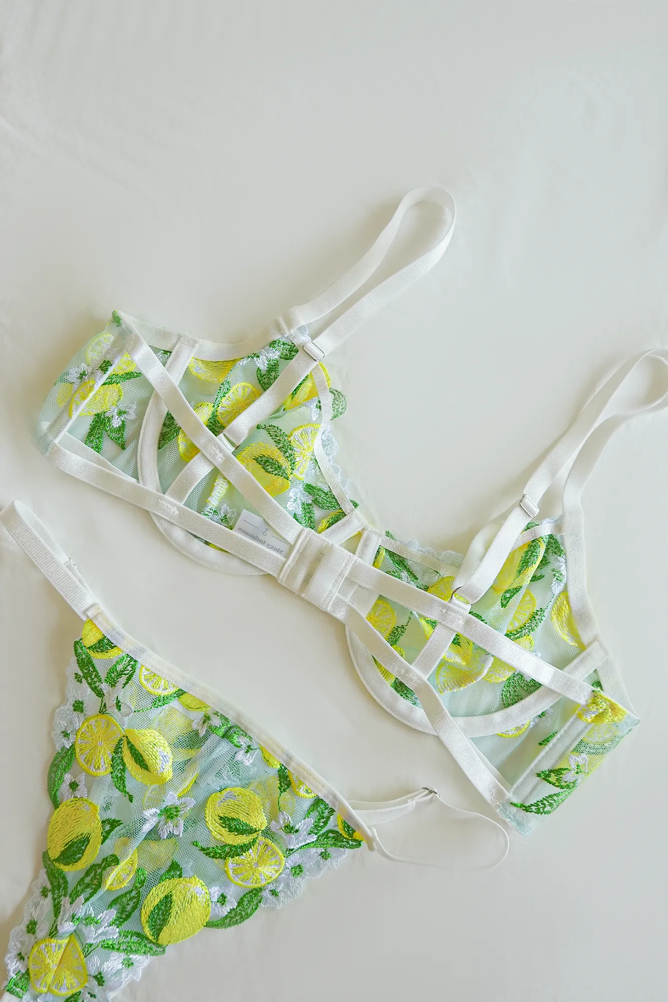 Lemon Lingerie Set