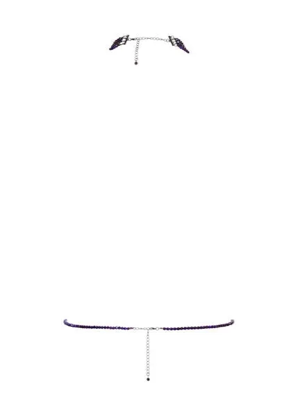 Les Fetiches - A Ton Cou Harness (Purple)