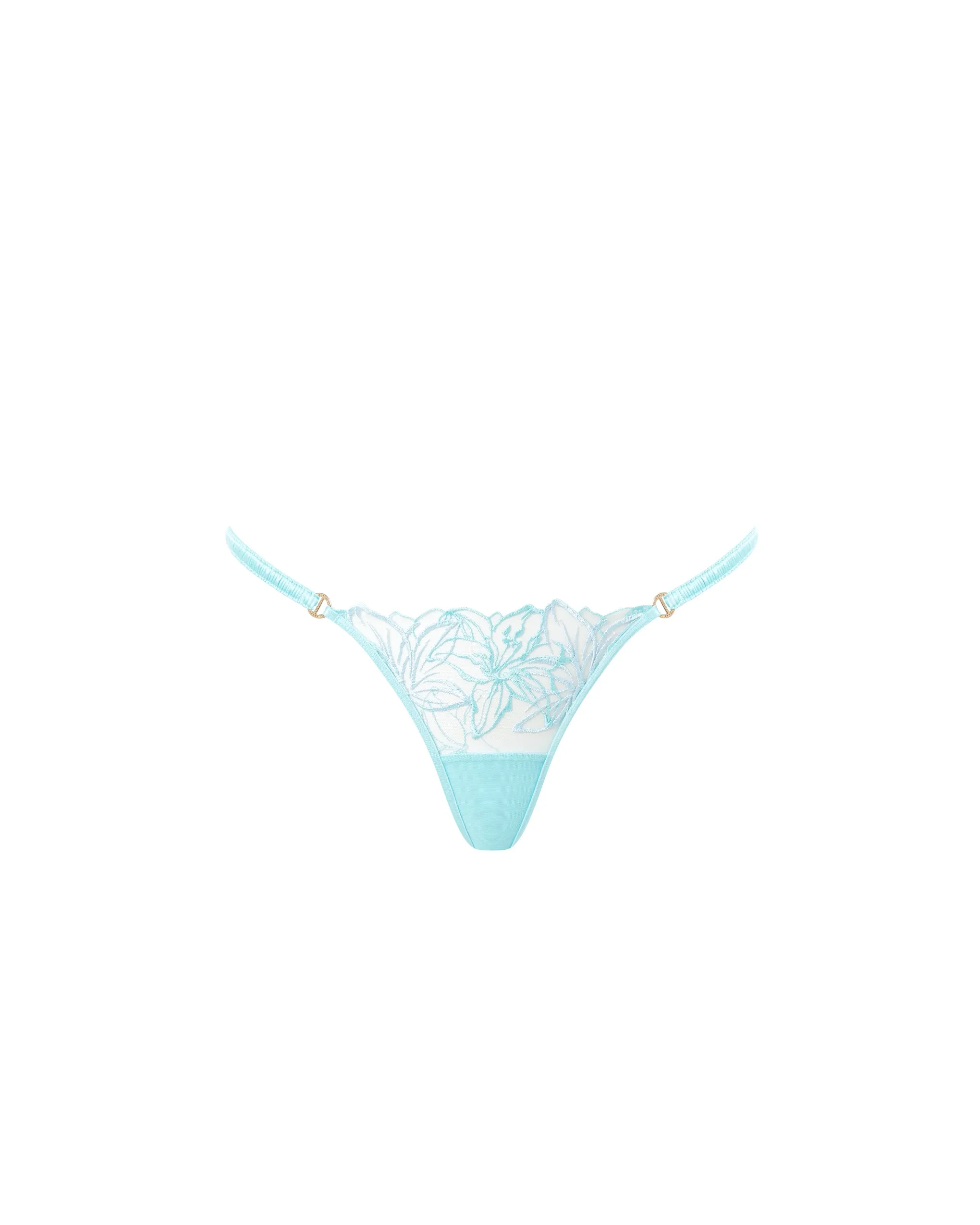 Lilly Thong Island Paradise Blue/Ice Water Blue/Sheer