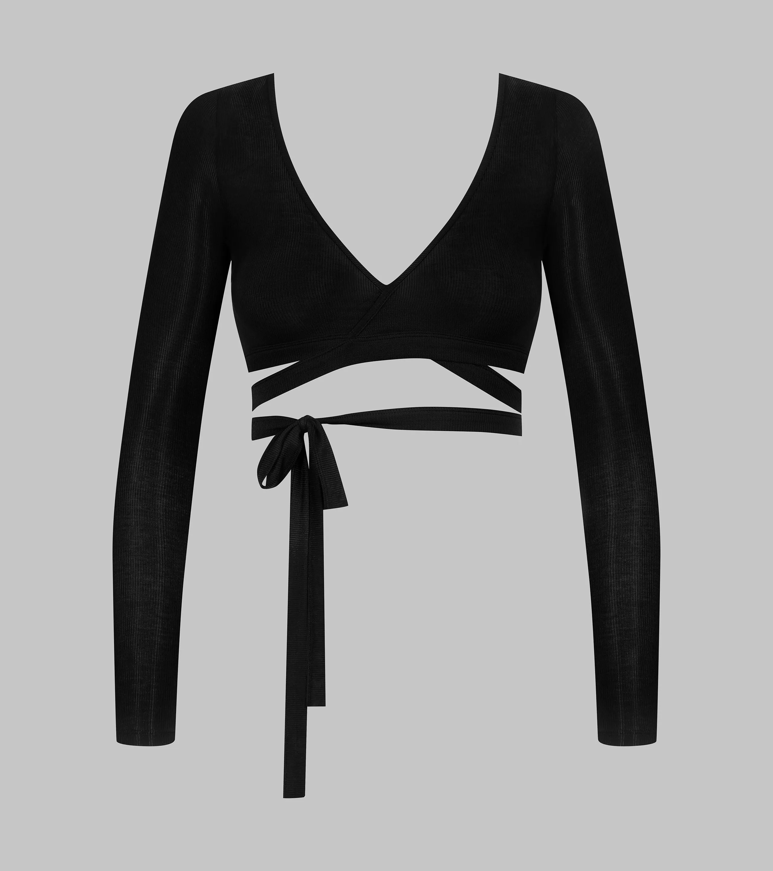 Long Sleeve Wrapover - La Femme Amazone