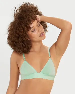 Lulu Bamboo Bralette Mint