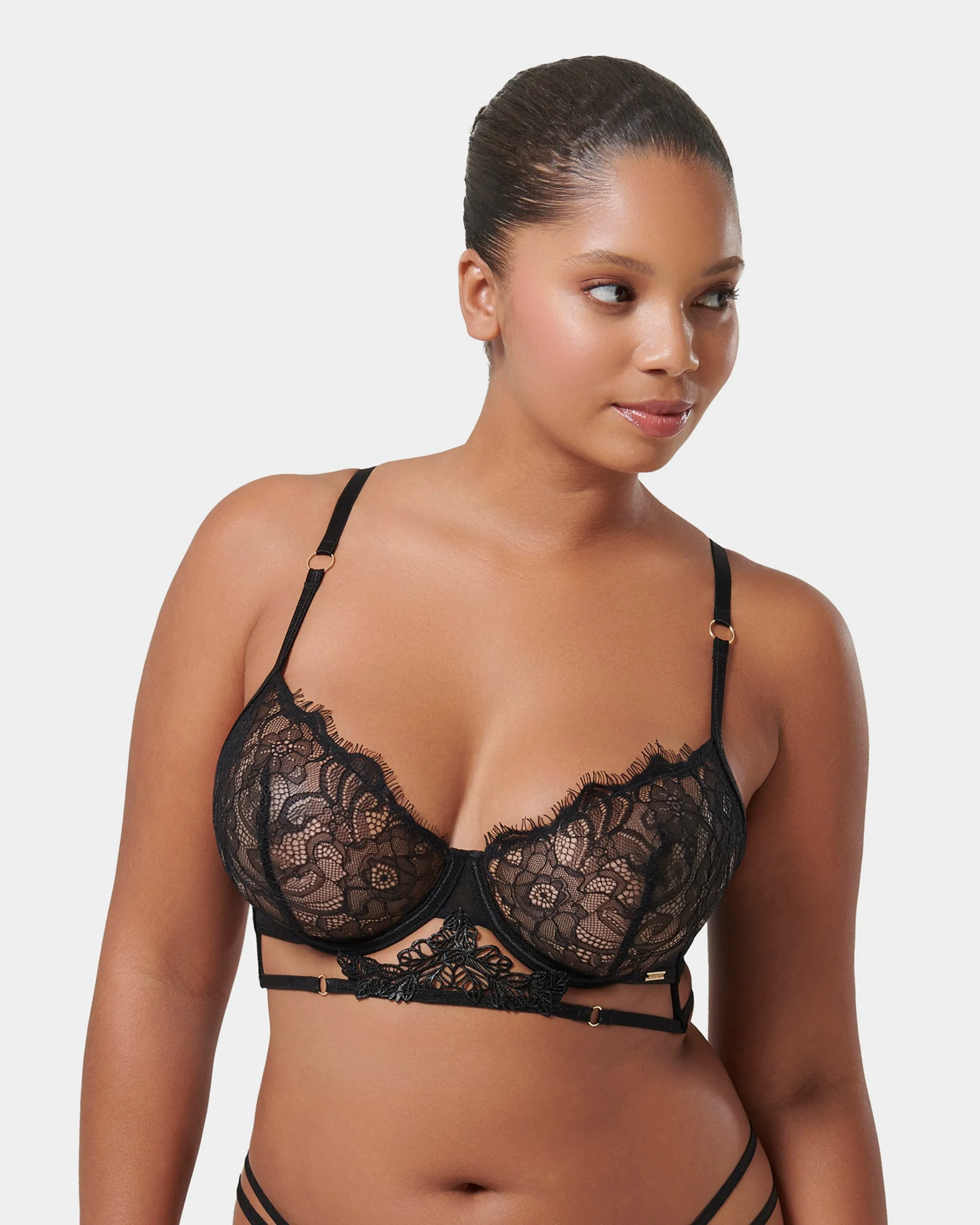 Lumi Wired Bra Black