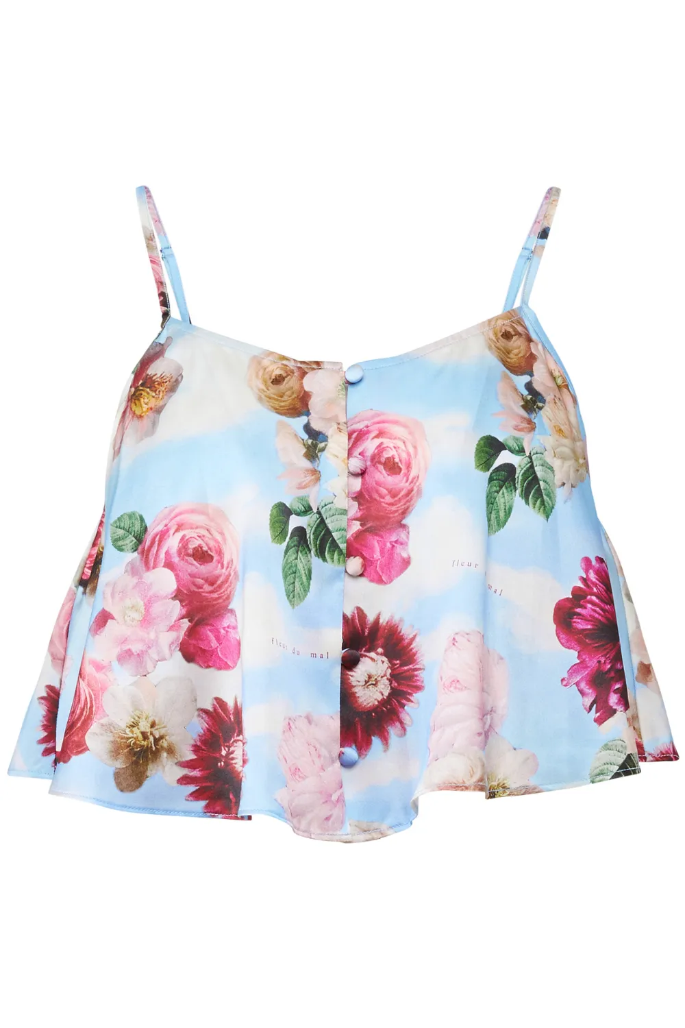 Luxe Silk Cami in Dreamy Floral Print