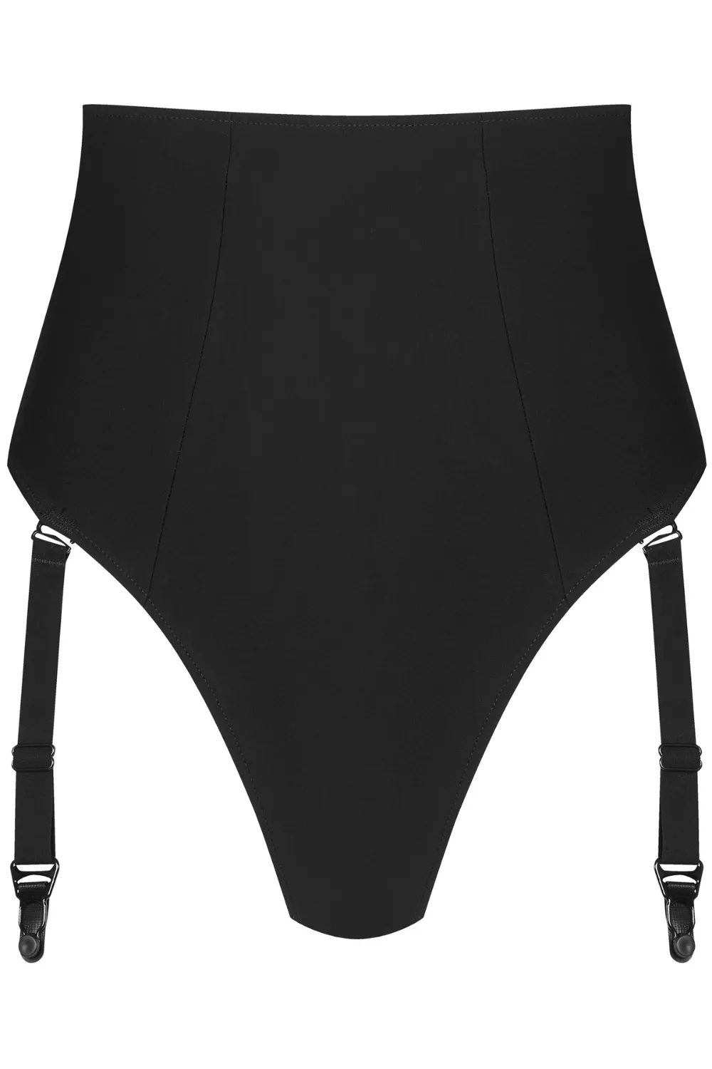 Nuit Infinie High Waist Suspender Thong