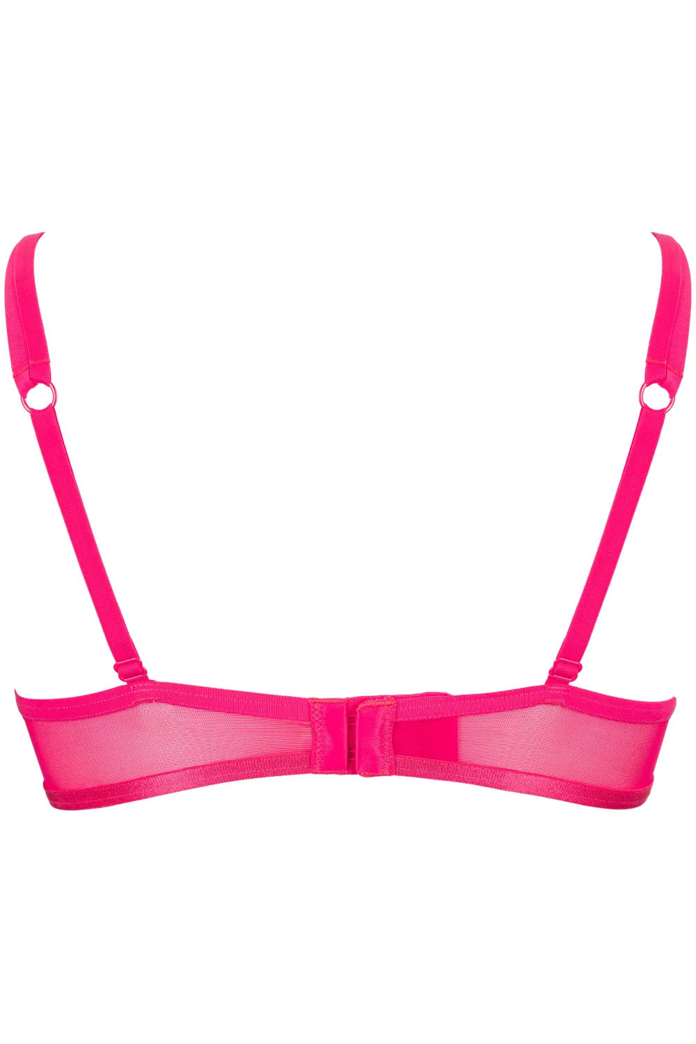 Oiseau de Paradis Half Cup Bra in Cherry