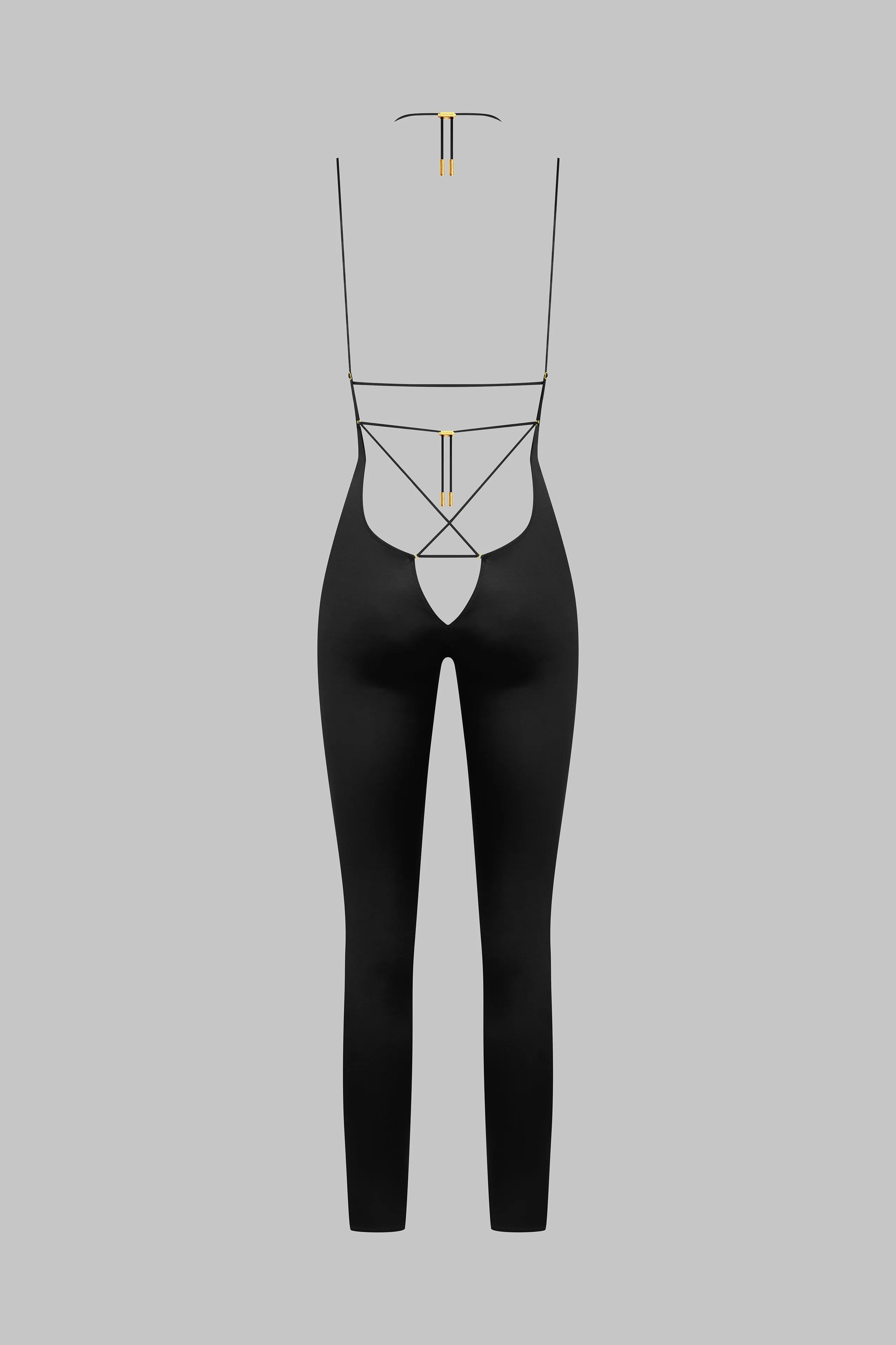 Open Back Strapless Catsuit - French Kiss