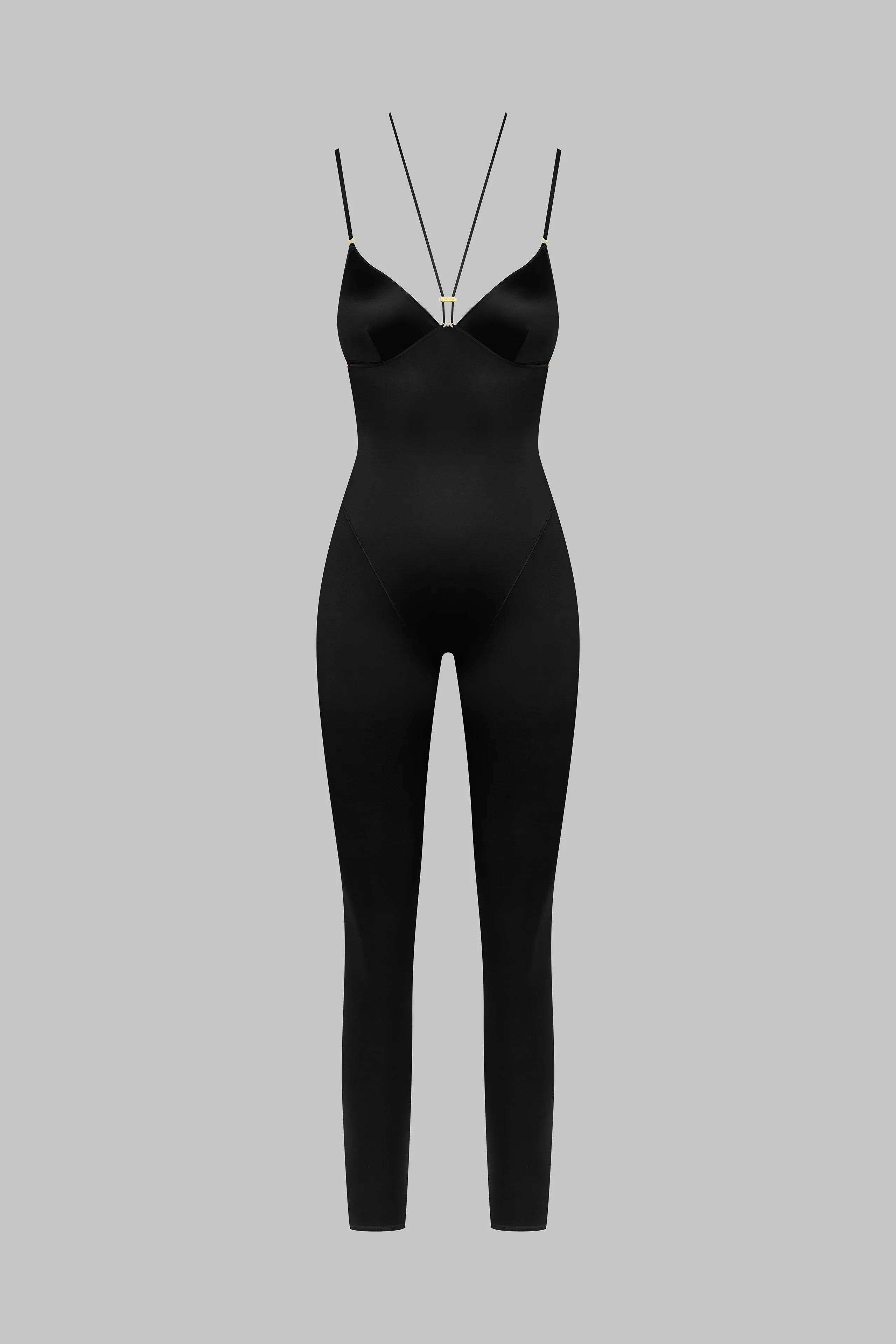 Open Back Strapless Catsuit - French Kiss