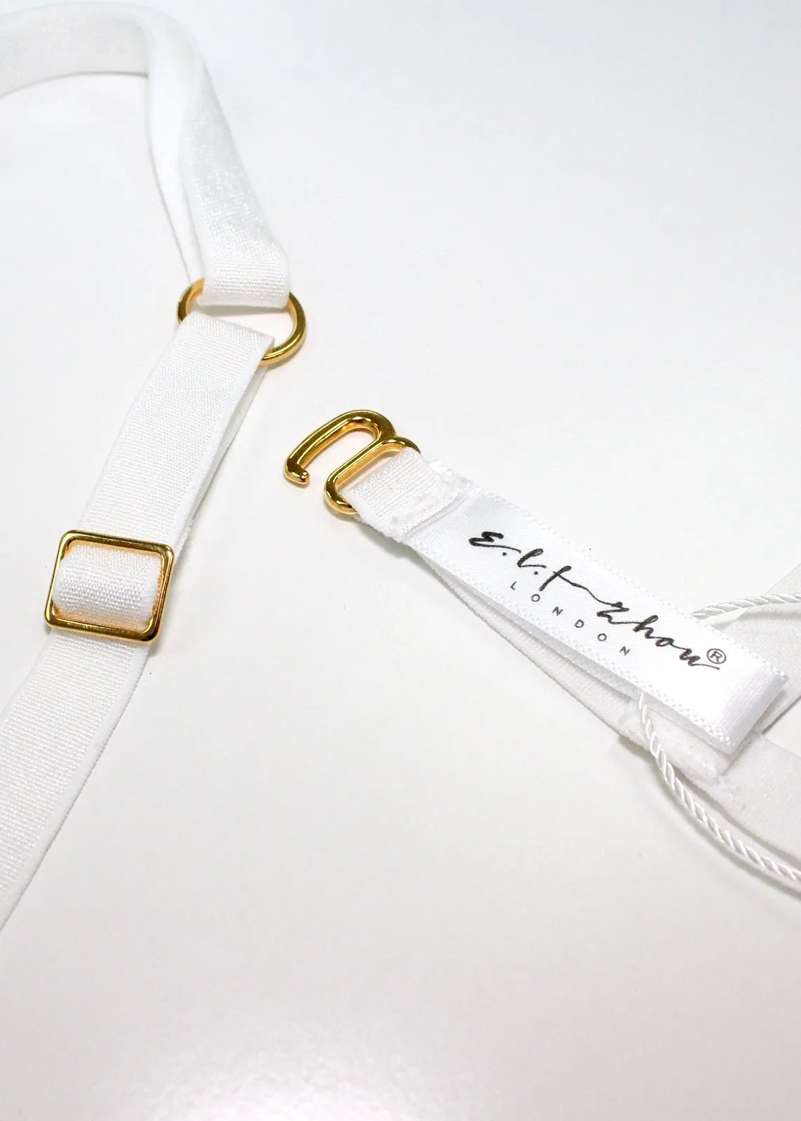 Ouvert Frame Bra (White)