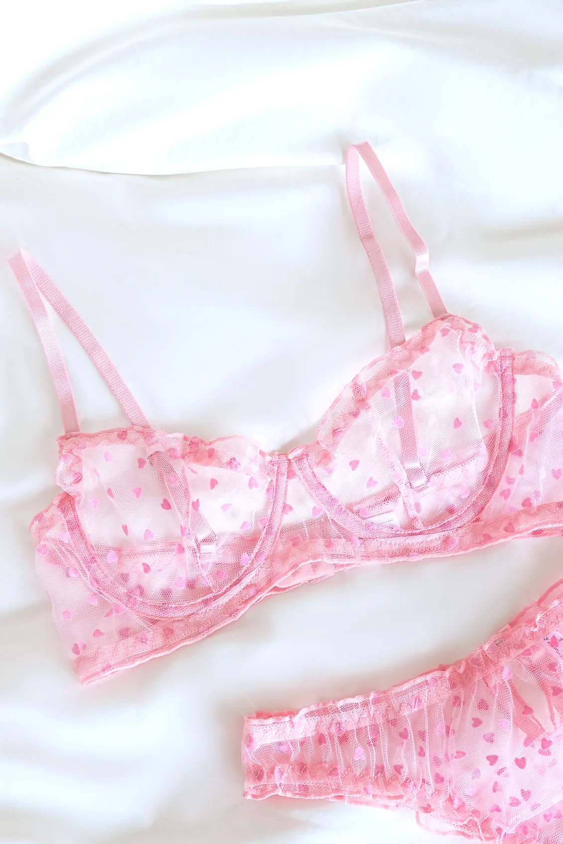 Pink Sweetheart Lingerie Set