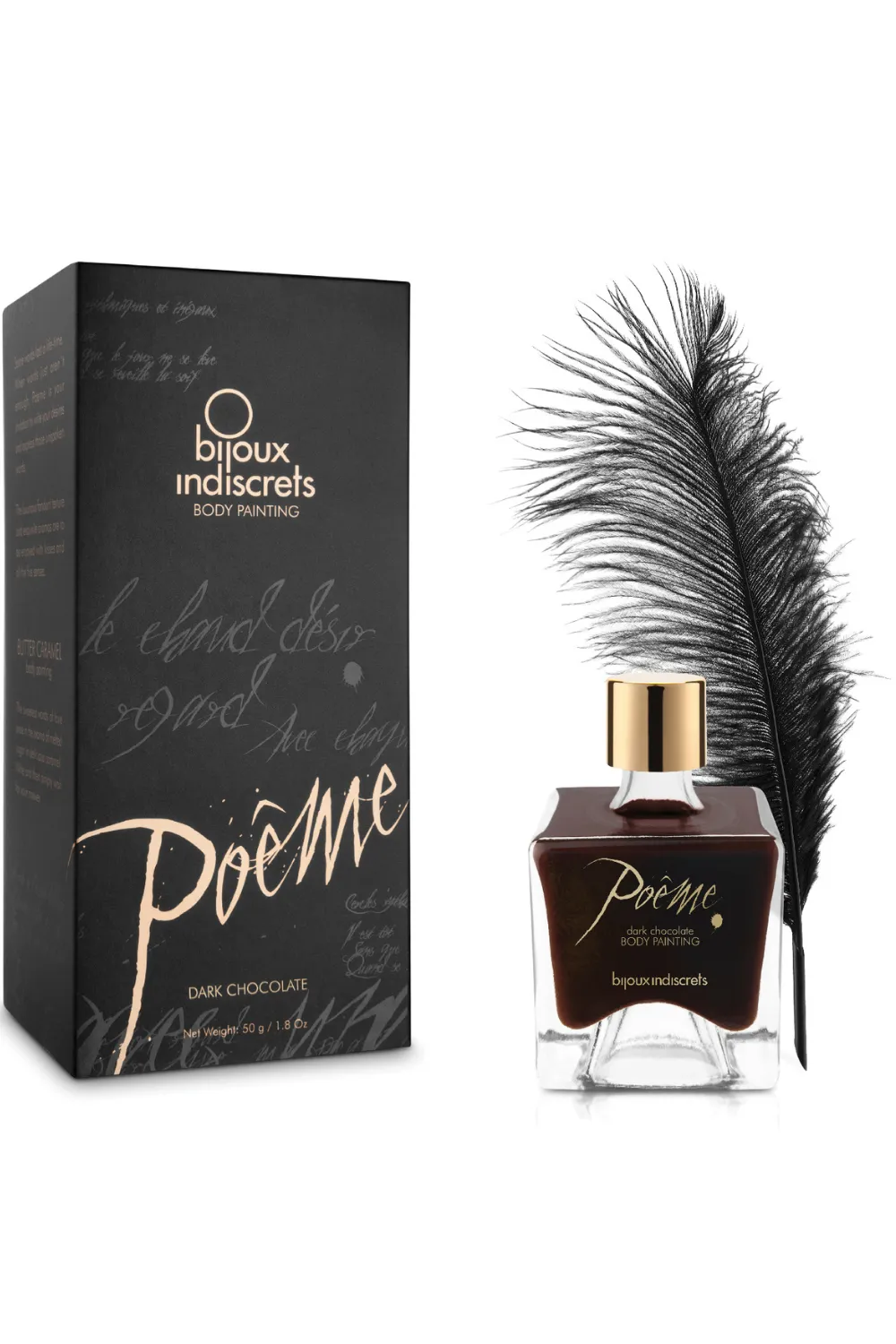 Poème Edible Body Paint Dark Chocolate
