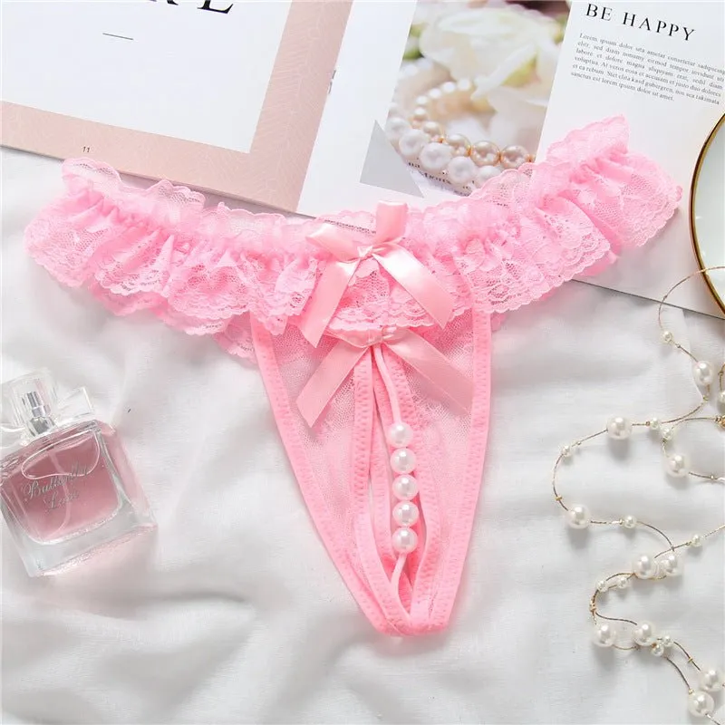 Pretty in Pearls Lace Panty Lingerie