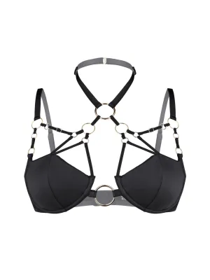Pulsia Black Bra