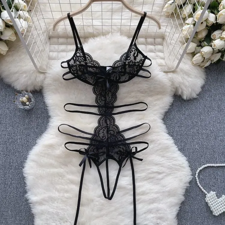 Ravishing Rouge Strappy Babydoll Lingerie