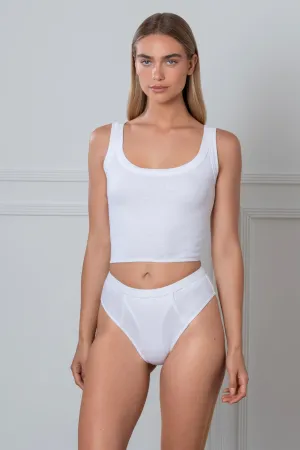 Rib Tank White