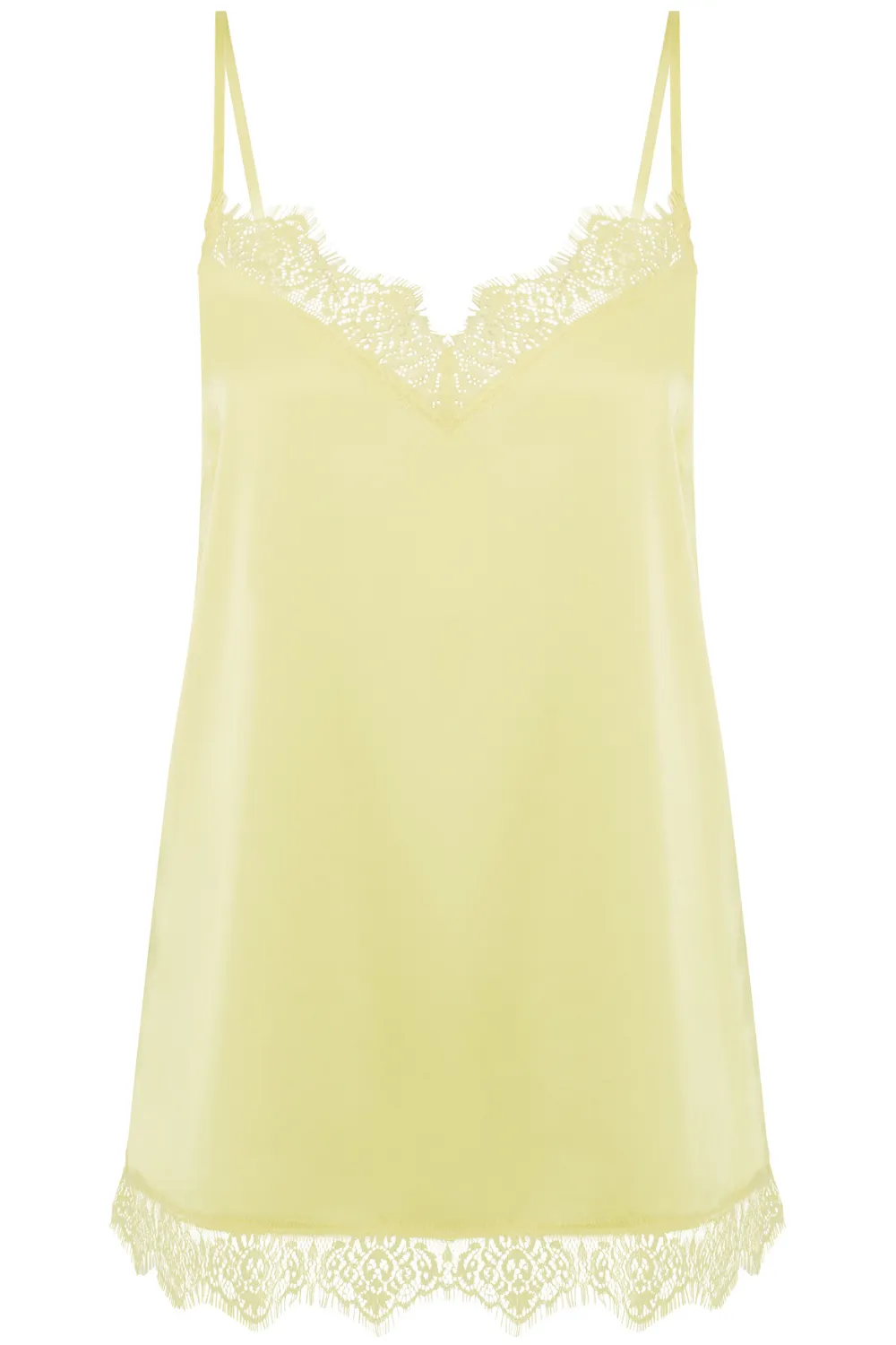 Satin Secrets Camisole in Yellow