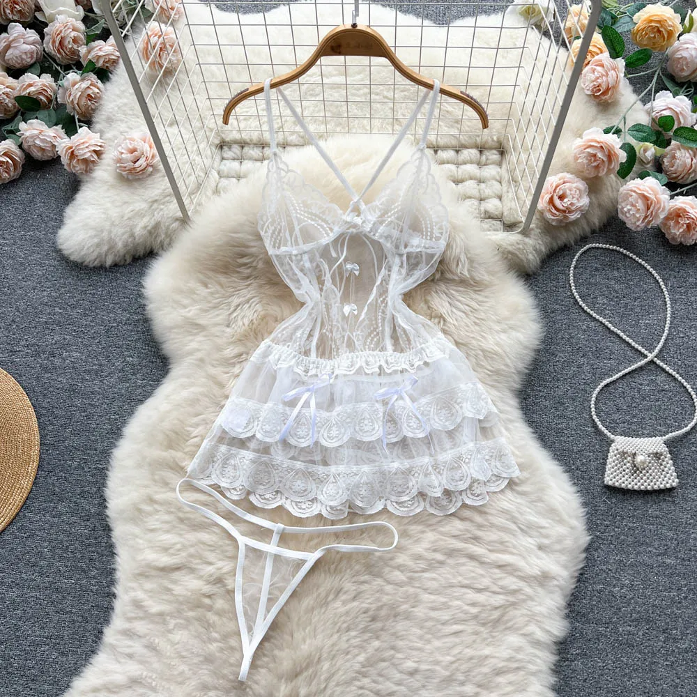 Say Less. Show More Mesh Lingerie