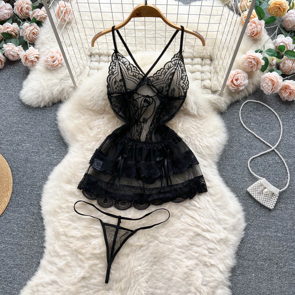 Say Less. Show More Mesh Lingerie